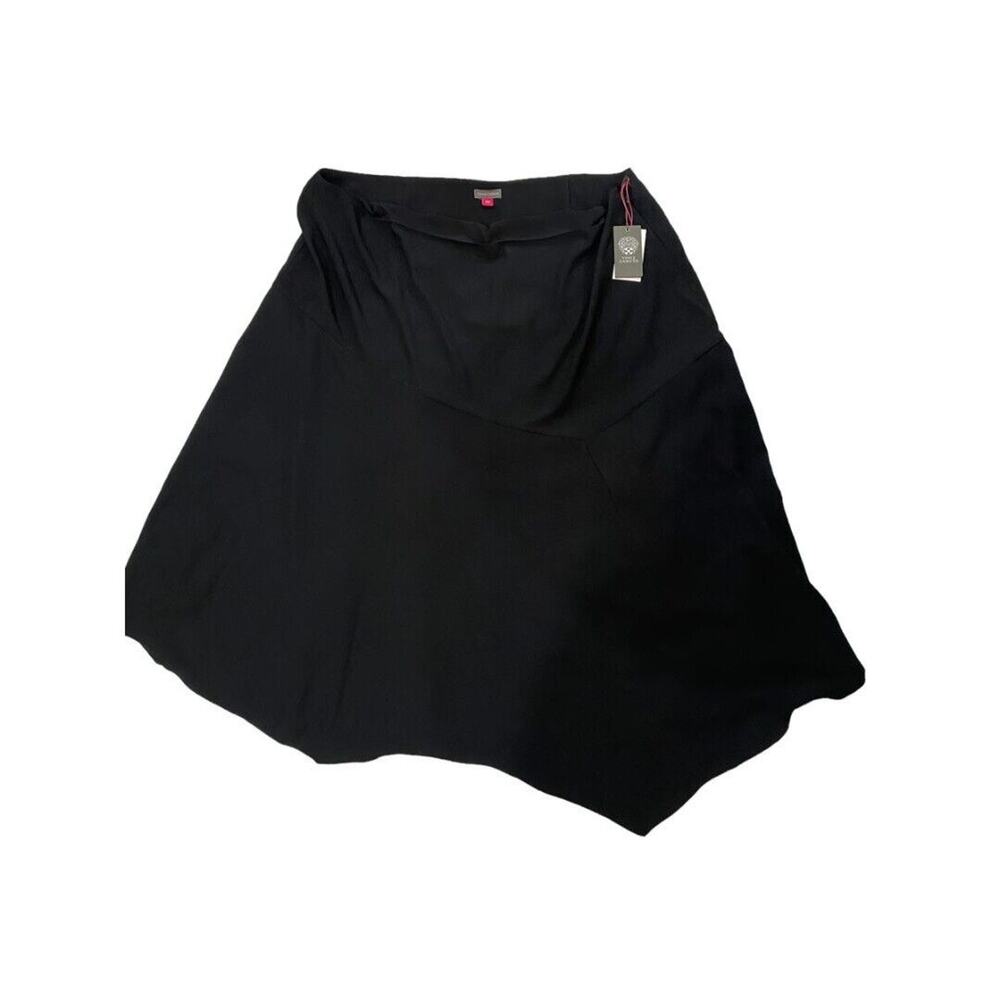 24W NWT Vince Camuto Black Skirt Asymmetrical Hem
